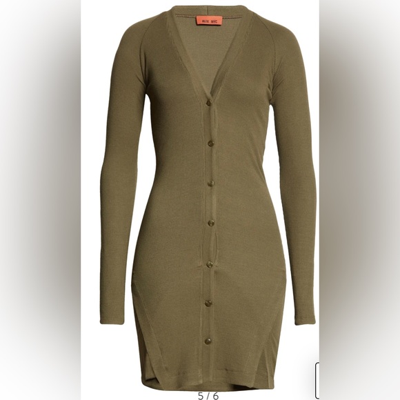 Virginia Button Front Minidress ALIX NYC size small - Picture 1 of 10